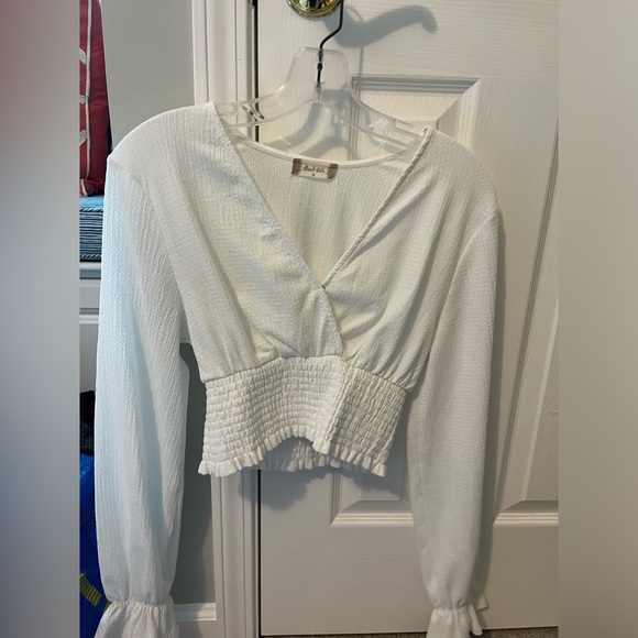 Altard State White Crop Top - Picture 1 of 3